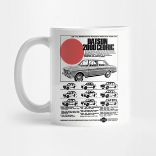 DATSUN 2000 CEDRIC - advert Mug